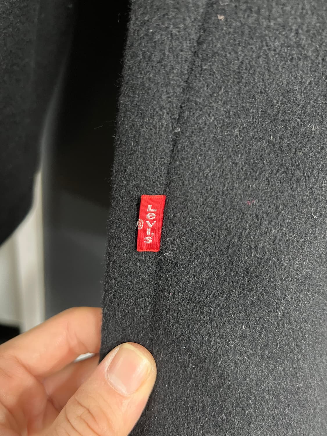 Levis 리바이스 램스울 더블 피코트 상품이미지4