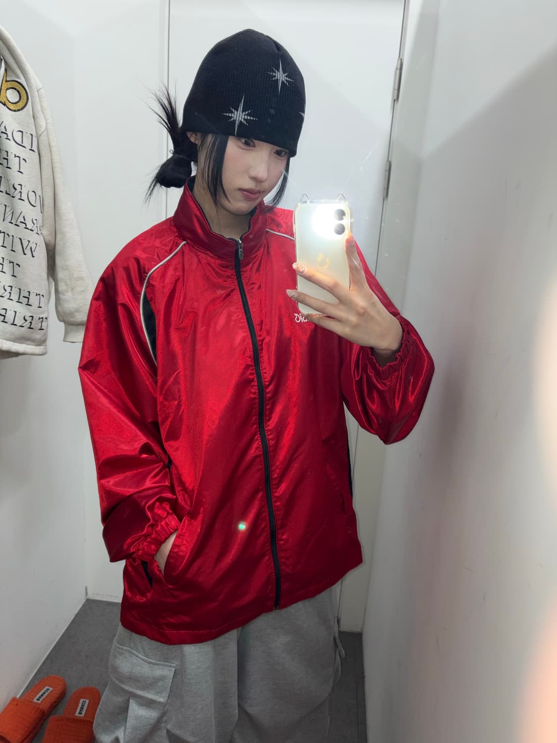 아식스 올드스쿨 바람막이 상품이미지4