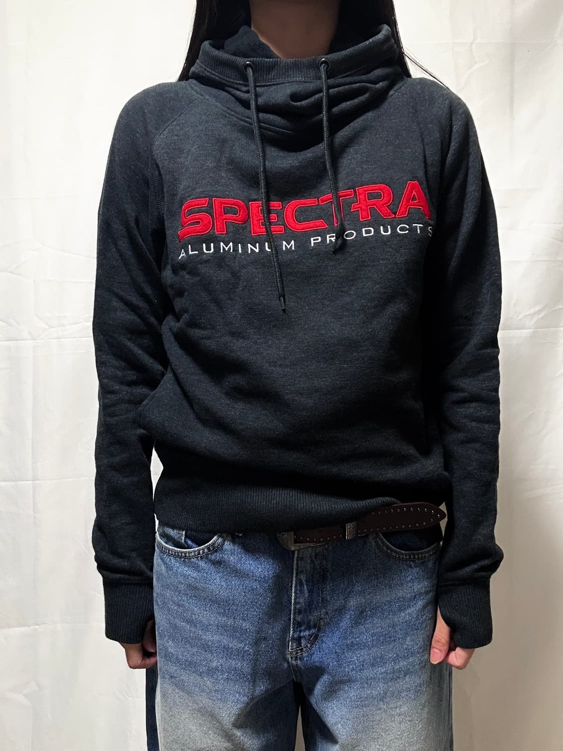 빈티지 레터링 후드티 상품이미지3