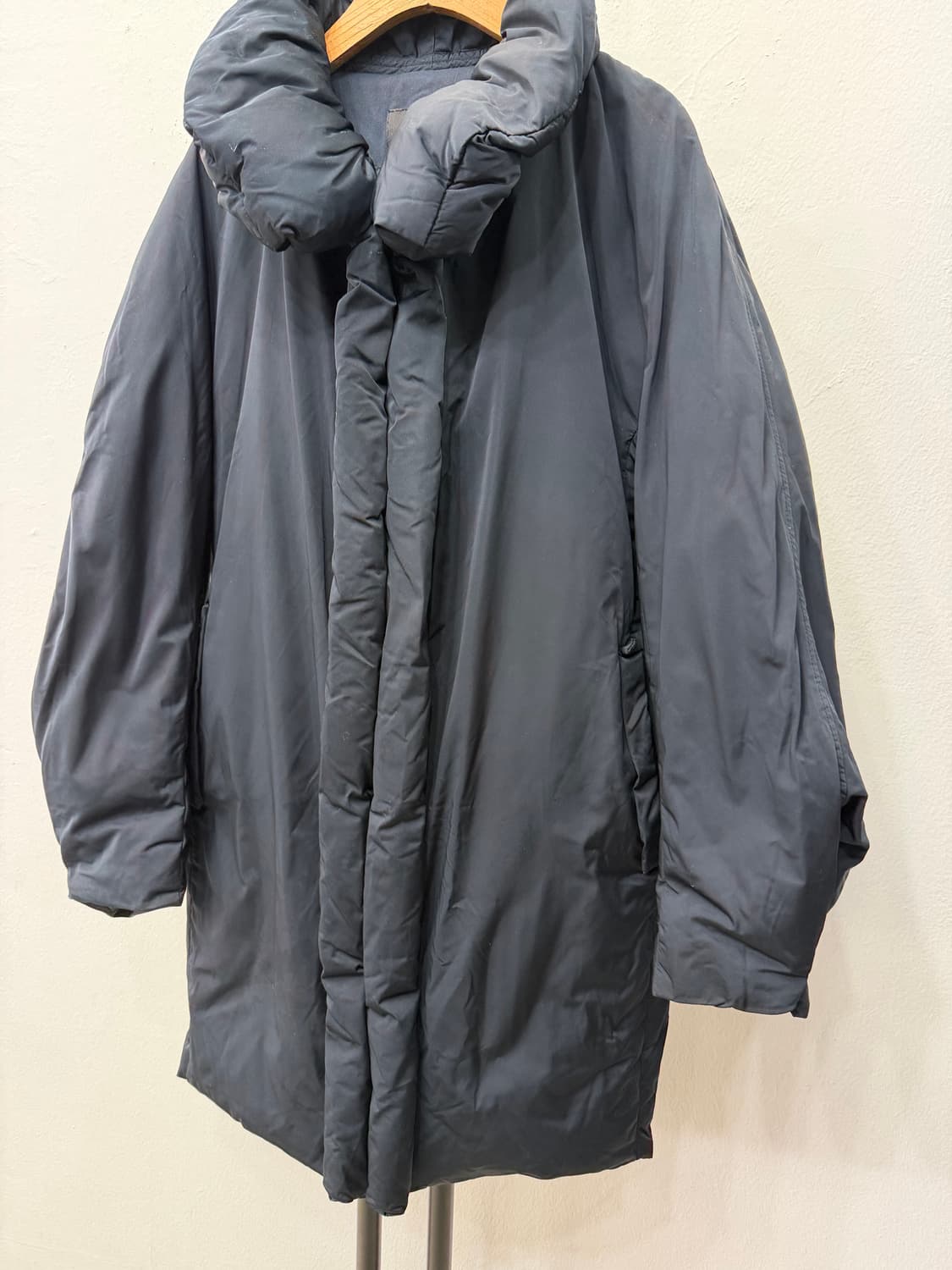 정품) LANVIN 랑방 한섬 블랙 구스패딩 82 상품이미지3