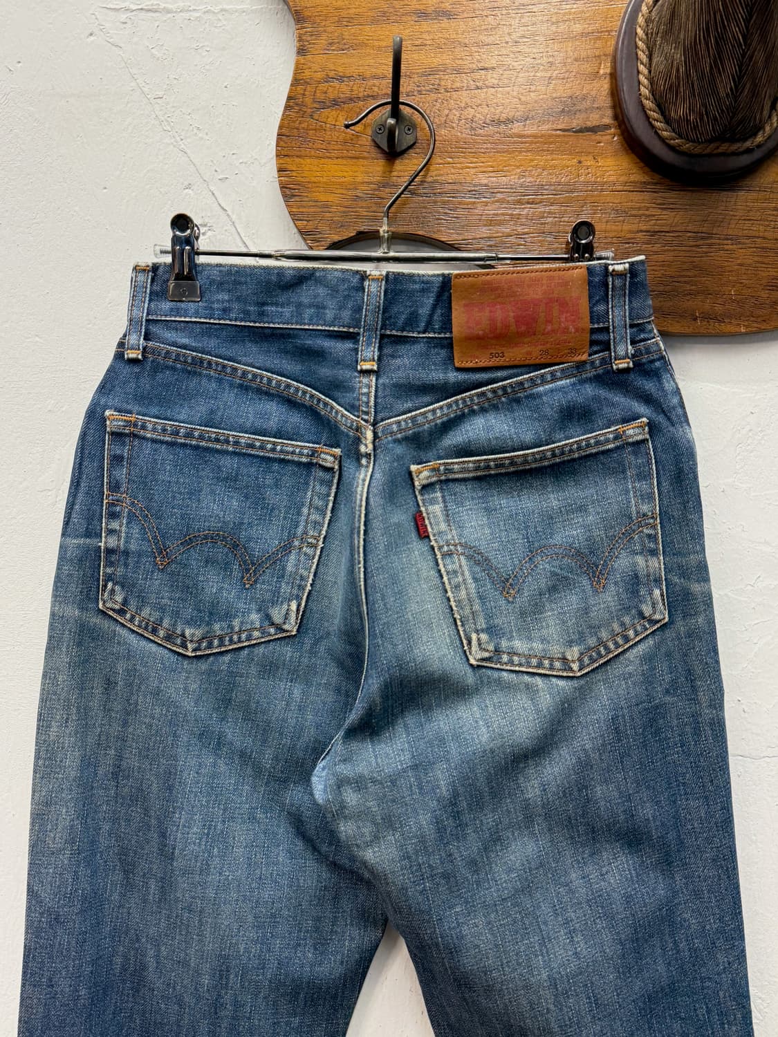 Japan Edwin 503 Heel Bite Straight Denim 상품이미지2