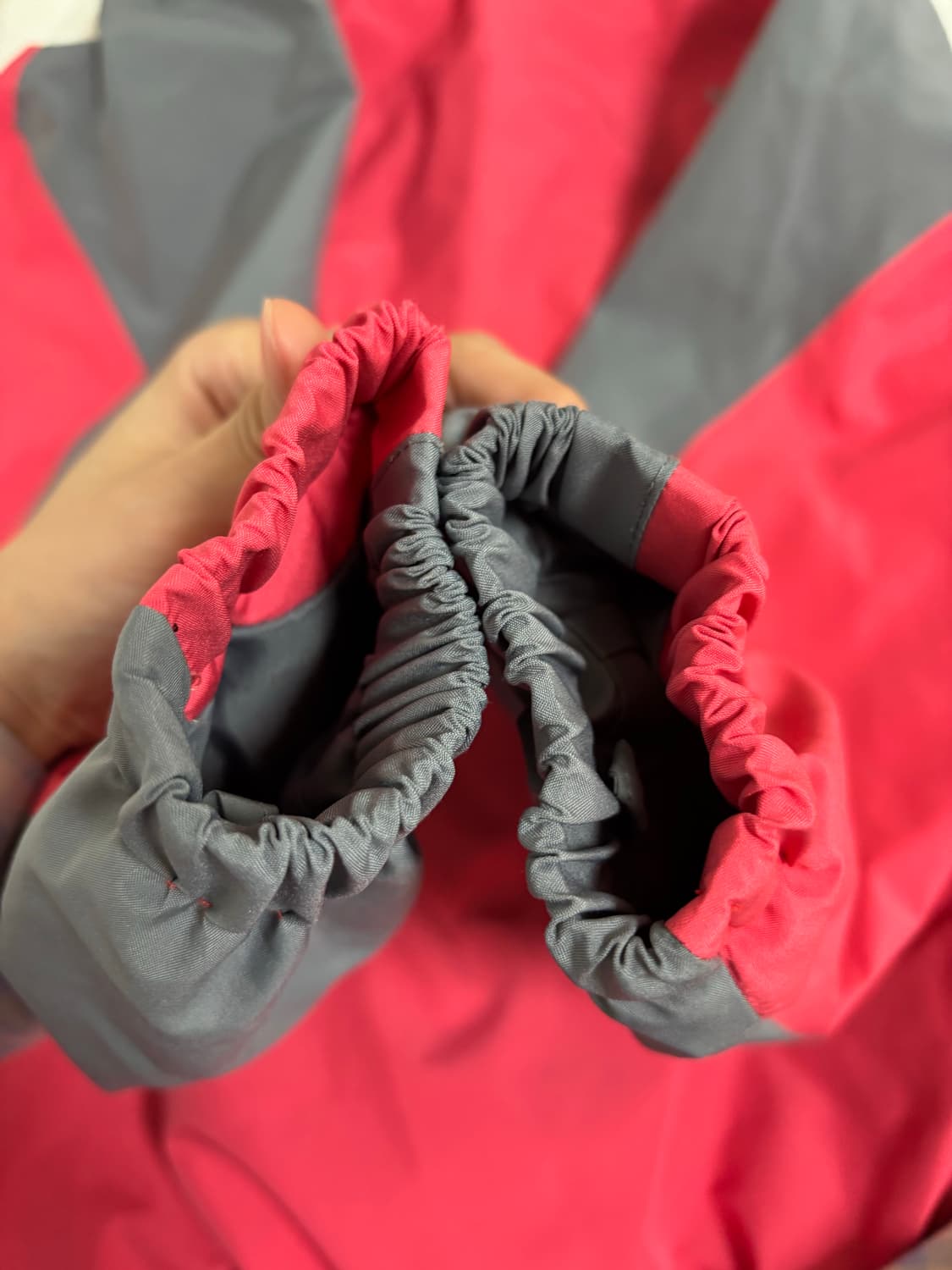 노스페이스 고어텍스 바람막이 (핑크/회색) 상품이미지7