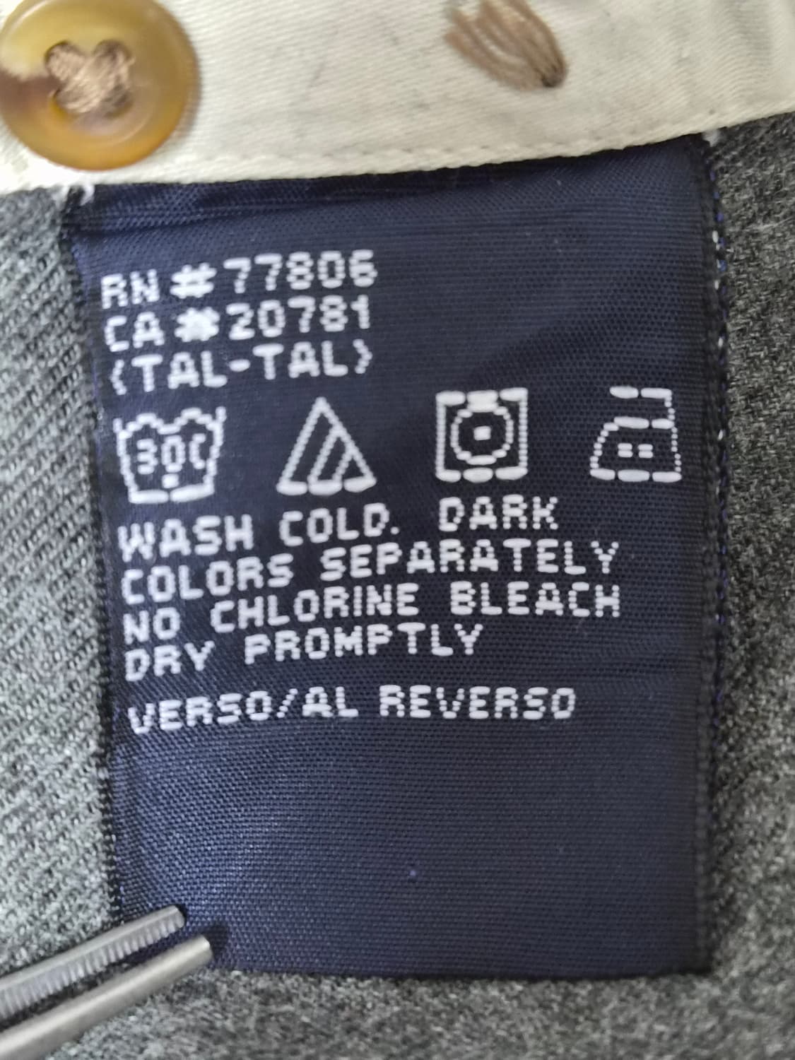 타미힐피거Tommy 투포켓 셔츠 XL사이즈 - S313 상품이미지5