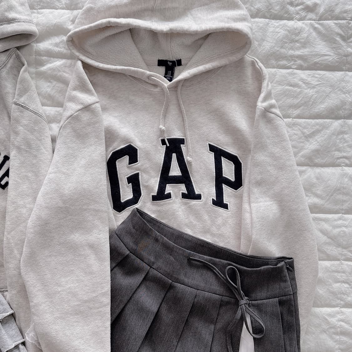 GAP 갭 오트밀 왕아방 후드티 상품이미지1