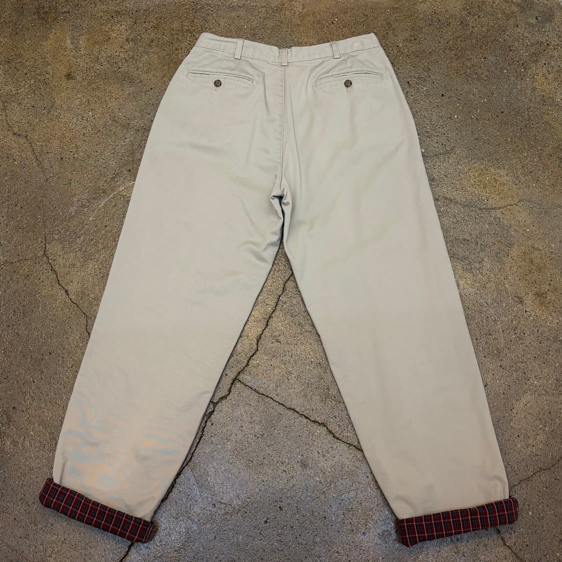 90s 미국 빈티지 엘엘빈 방한 안감 2중 면바지 상품이미지8