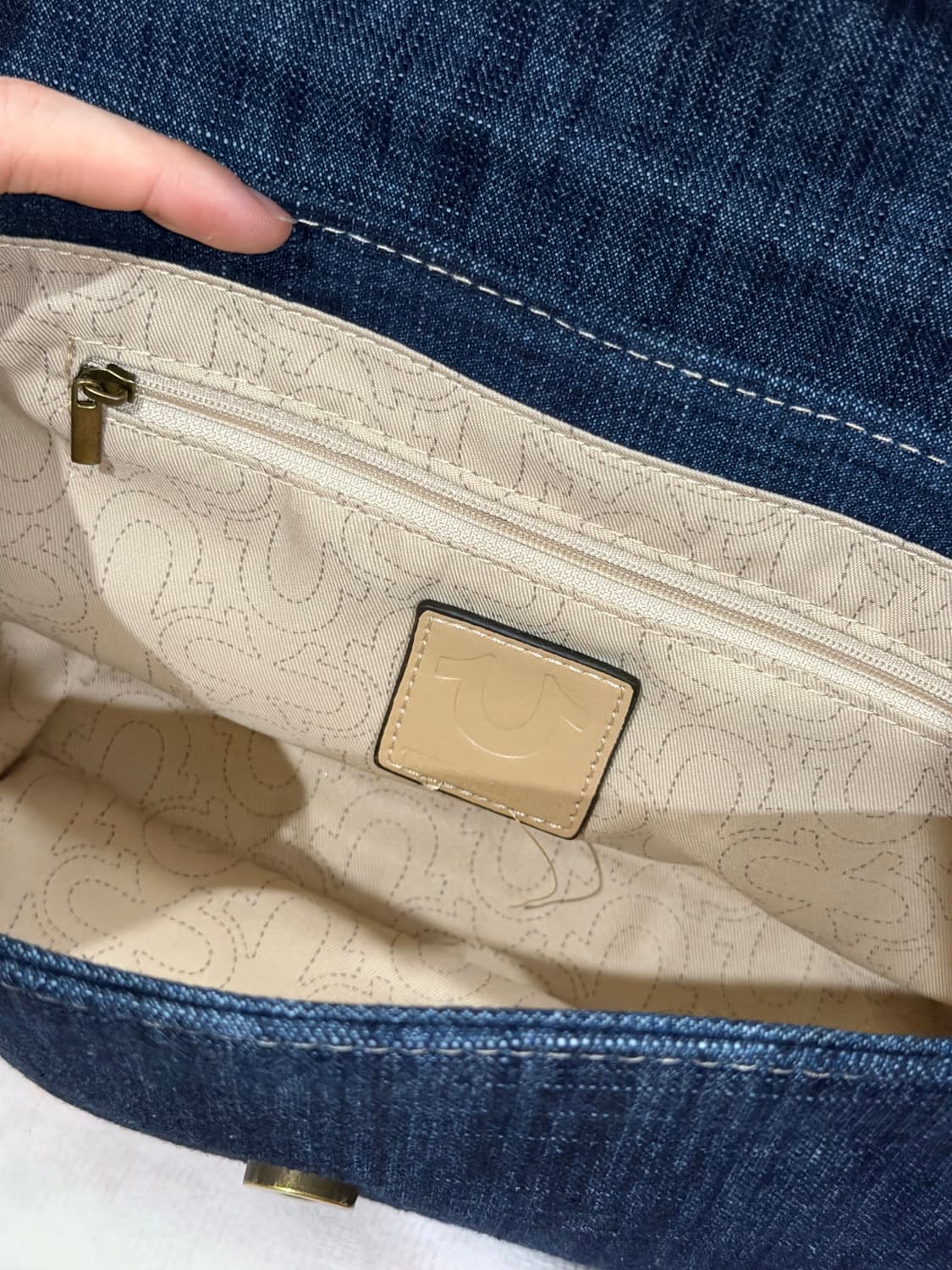 [신상✨프리뷰세일] 트루릴리젼 데님 숄더백 y2k 상품이미지8