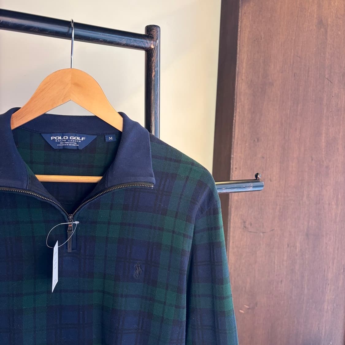 15697 - 폴로 랄프로렌 블랙와치 반집업 맨투맨 상품이미지3