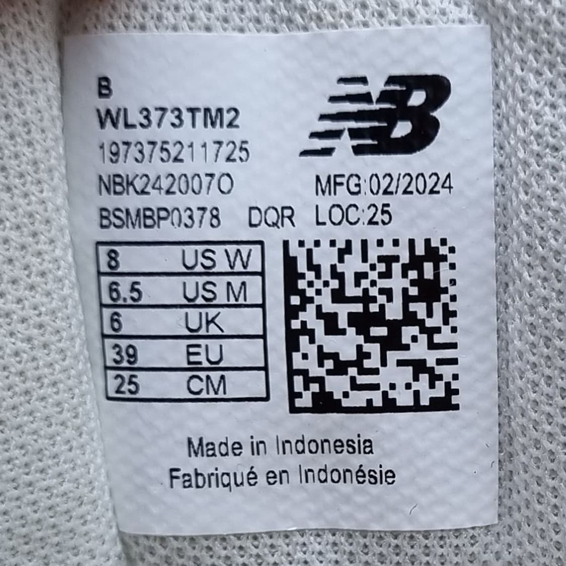 뉴발란스 373 운동화250. 상품이미지6