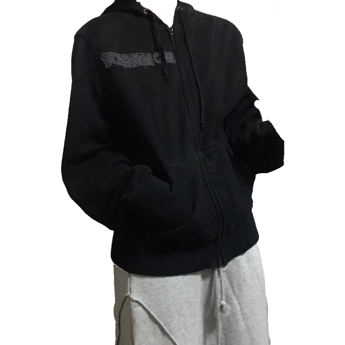 ED HARDY Rhinestone Skull Hoodie S 상품이미지7