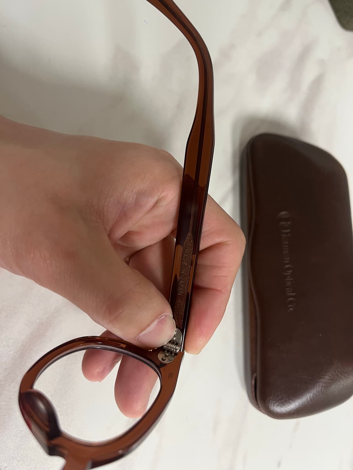 하만옵티컬 윌리스 44size 브라운컬러 상품이미지7