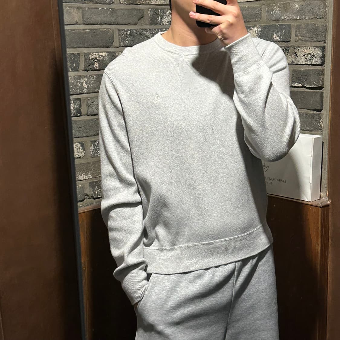 M) 폴로 랄프로렌 롱슬리브 스웨터 맨투맨 그레이 상품이미지9