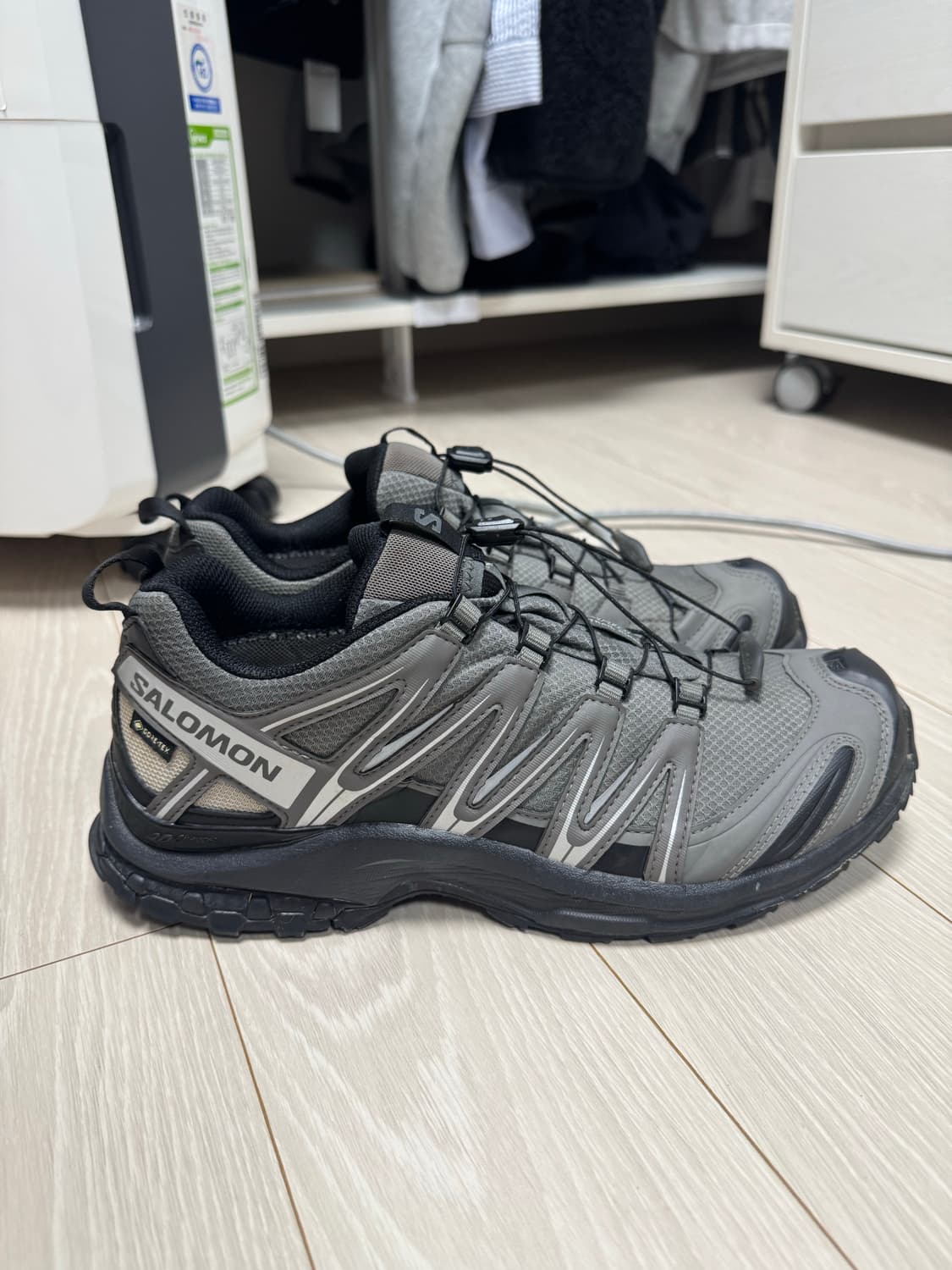 살로몬 XA 프로 3D GTX 퓨터 블랙 실버 클라우드 상품이미지6