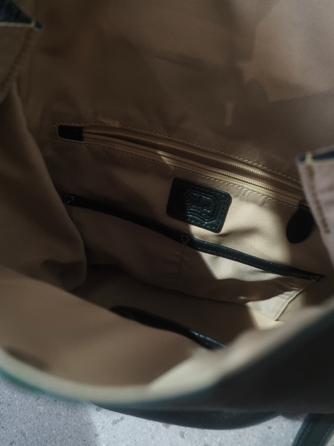 vintage leather backpack  상품이미지5