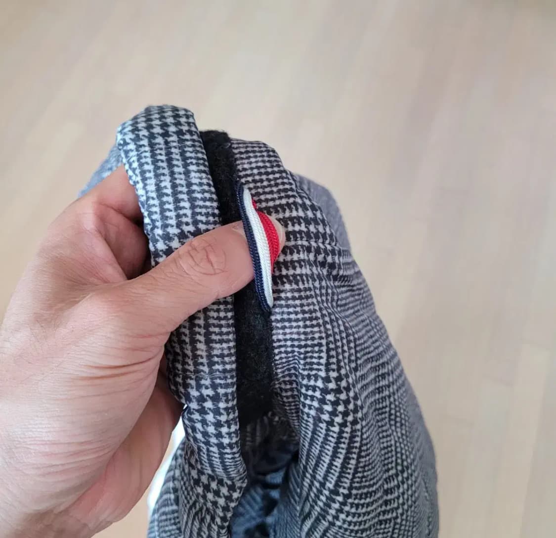 몽클레어 감마블루 패딩 블레이저 체크 4 (105) 톰브라운 상품이미지7