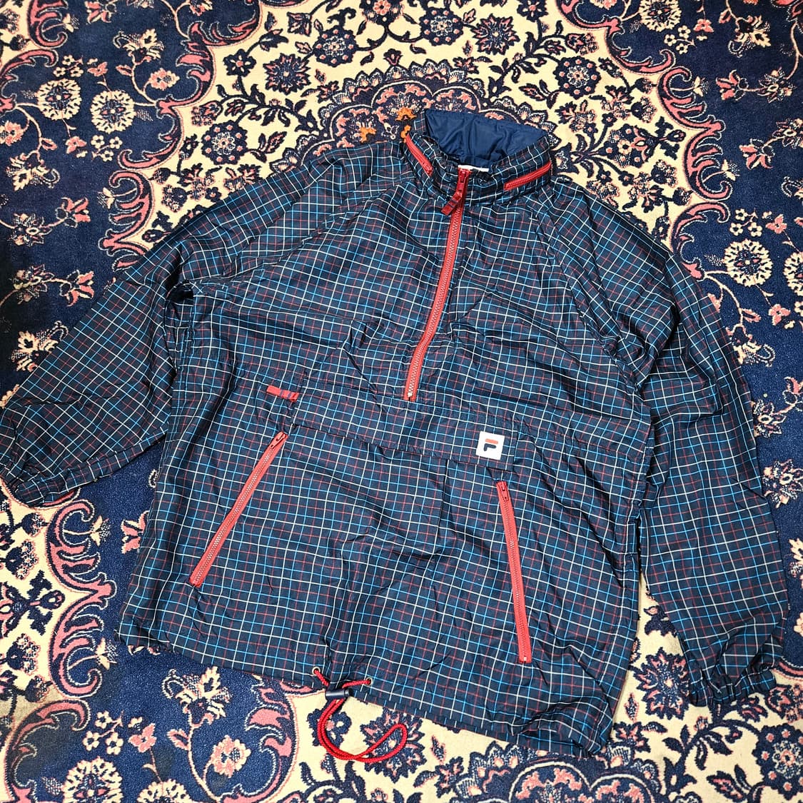 휠라(FILA) in Japan 올드스쿨 빈티지 아노락 바람막이 상품이미지1