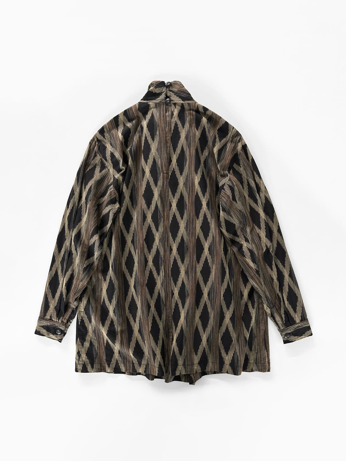 1988 S/S 이세이 미야케 ‘카스리’ 기하학 카울넥 셔츠 상품이미지4