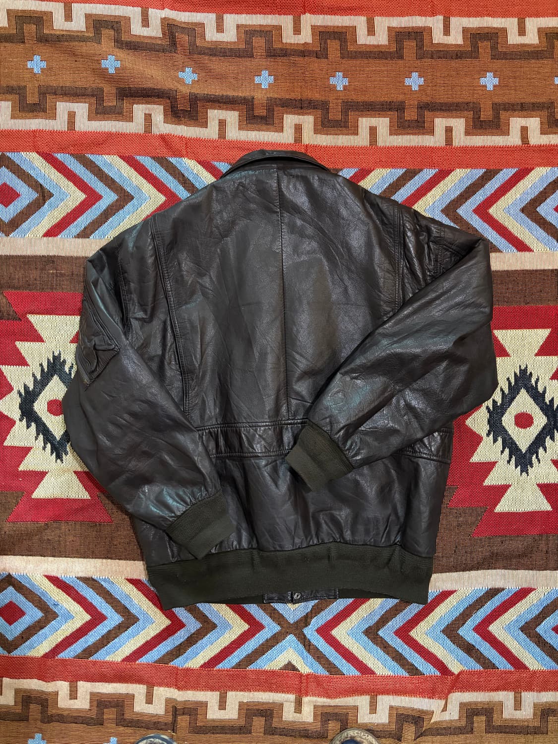 105)카우하이드 플라이트 자켓(g-1, b-15) 상품이미지7