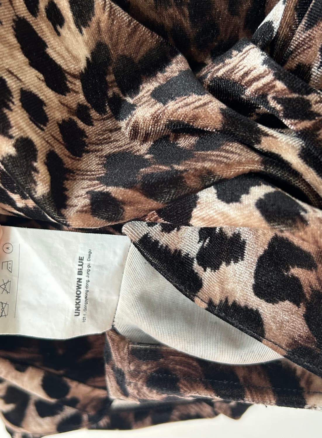 Unknown blue 언노운블루 레오파드 티 상품이미지4