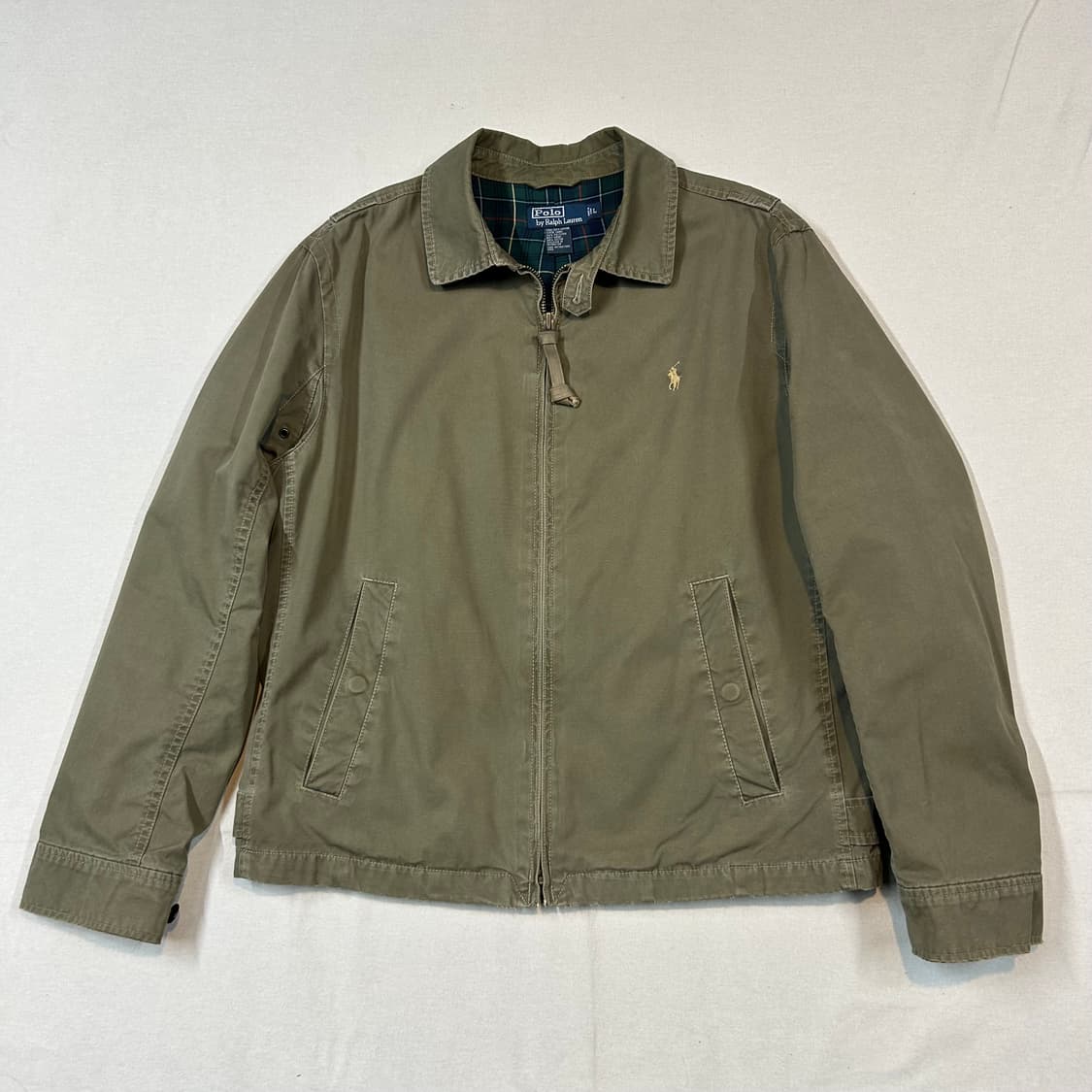 L) 폴로 랄프로렌 빈티지 드리즐러 해링턴 코튼 자켓 상품이미지1