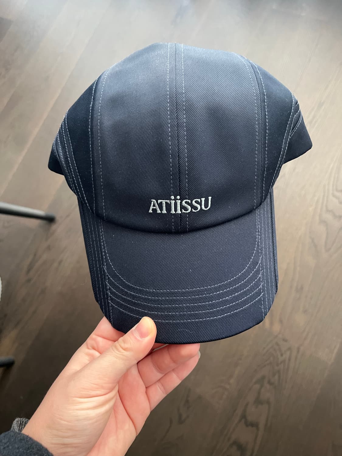 Attissu 어티슈 아르곤 캡 NV 네이비 볼캡 상품이미지5