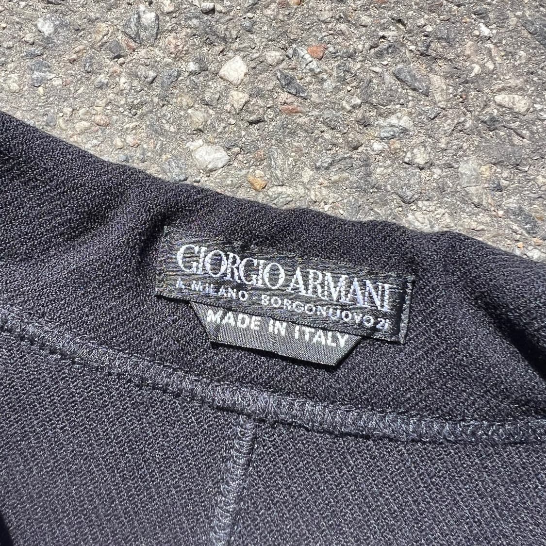 90’s 조르지오 아르마니 울 워크 자켓 상품이미지7