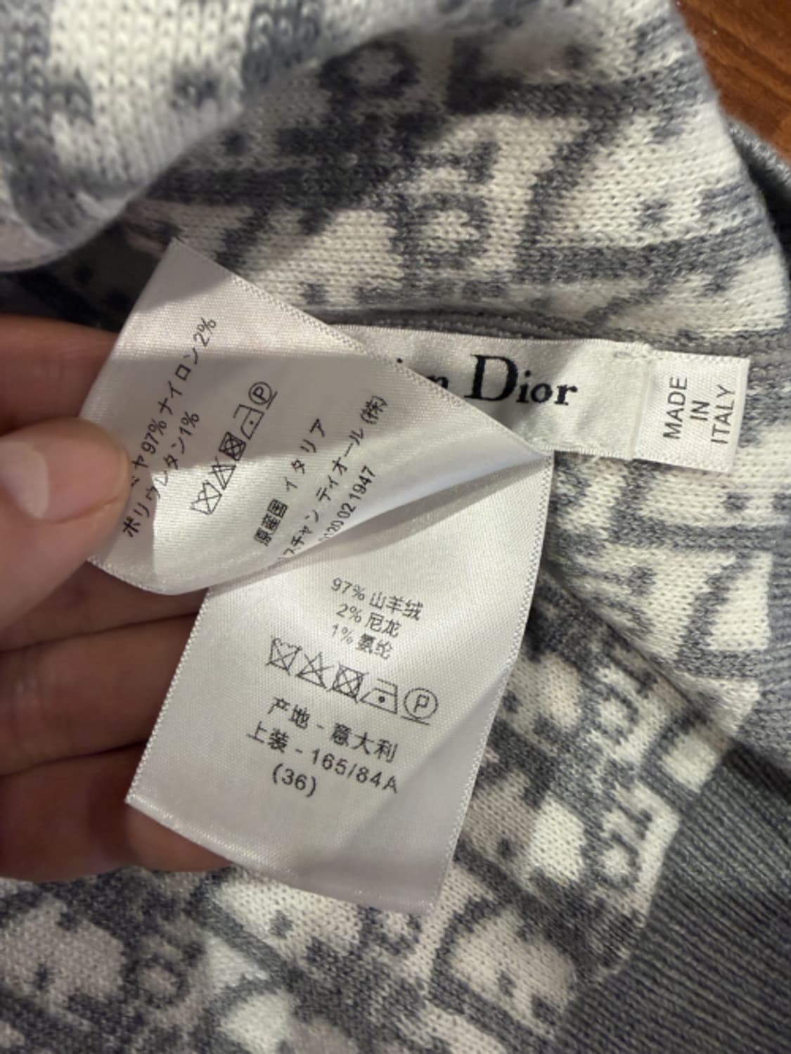 [디;올] 새상품 / 양면후드집업 / 약 100~105 사이즈 상품이미지5