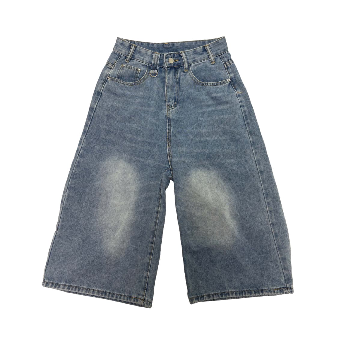 빈티지 7부 버뮤다 데님 팬츠 상품이미지1