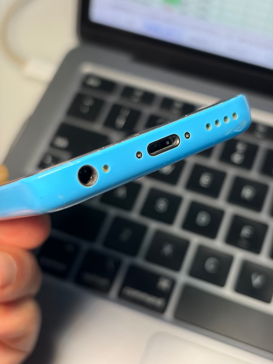 아이폰 5c 블루 16기가 #9308 상품이미지4