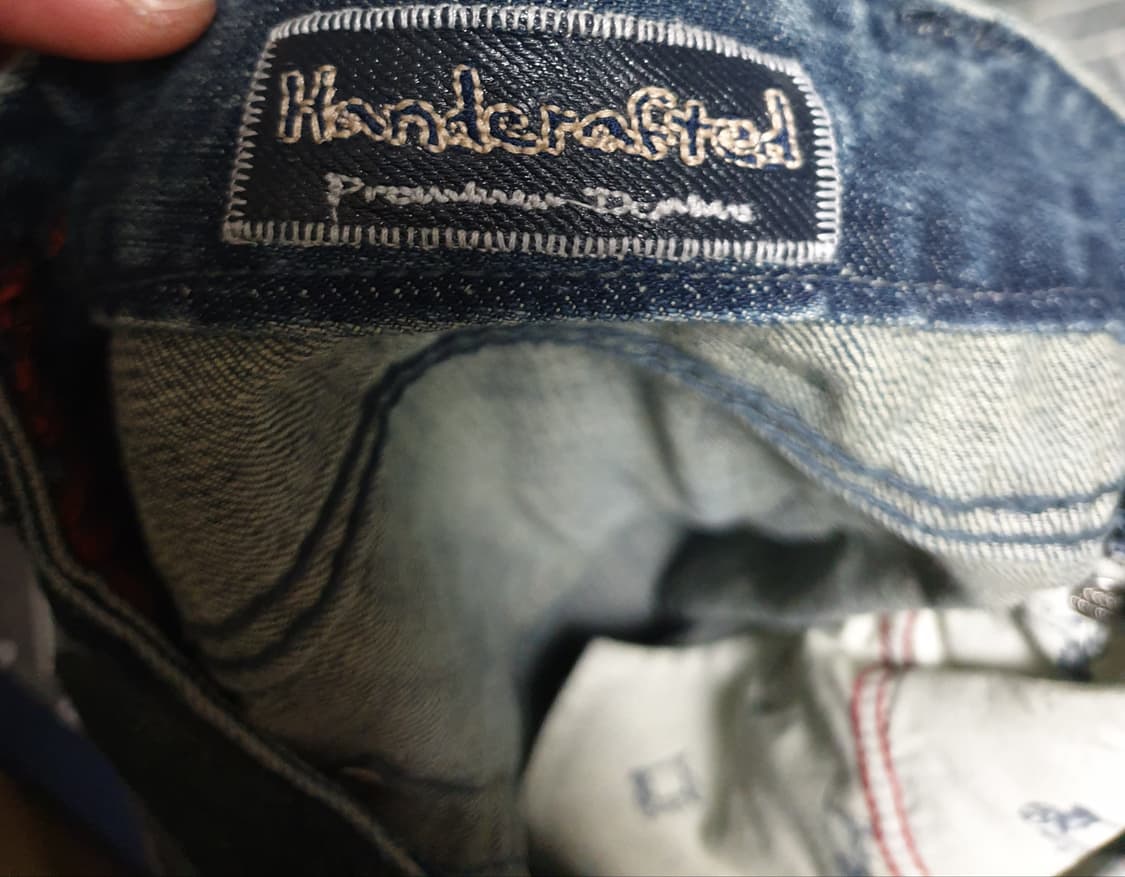 VIGOSS 빈티지 스트레이트 데님 팬츠 (31) 상품이미지5