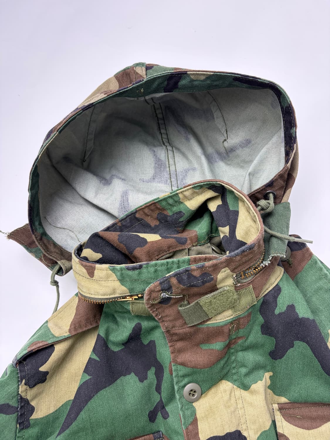 90 Alpha Industries Woodland Camo Jacket 상품이미지7