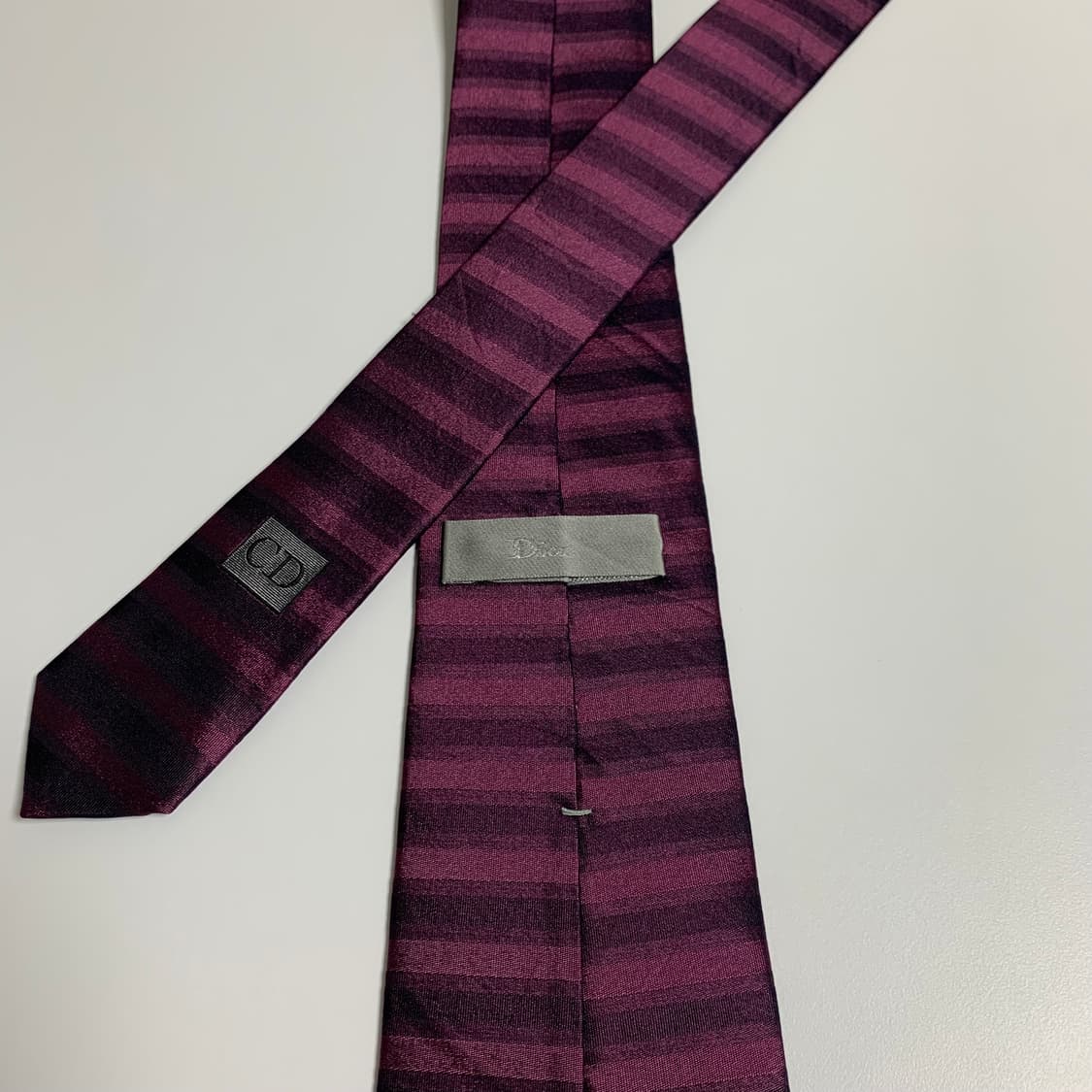 디올 옴므 신형 명품넥타이 스트라이프 100실크 8.5cm 상품이미지5