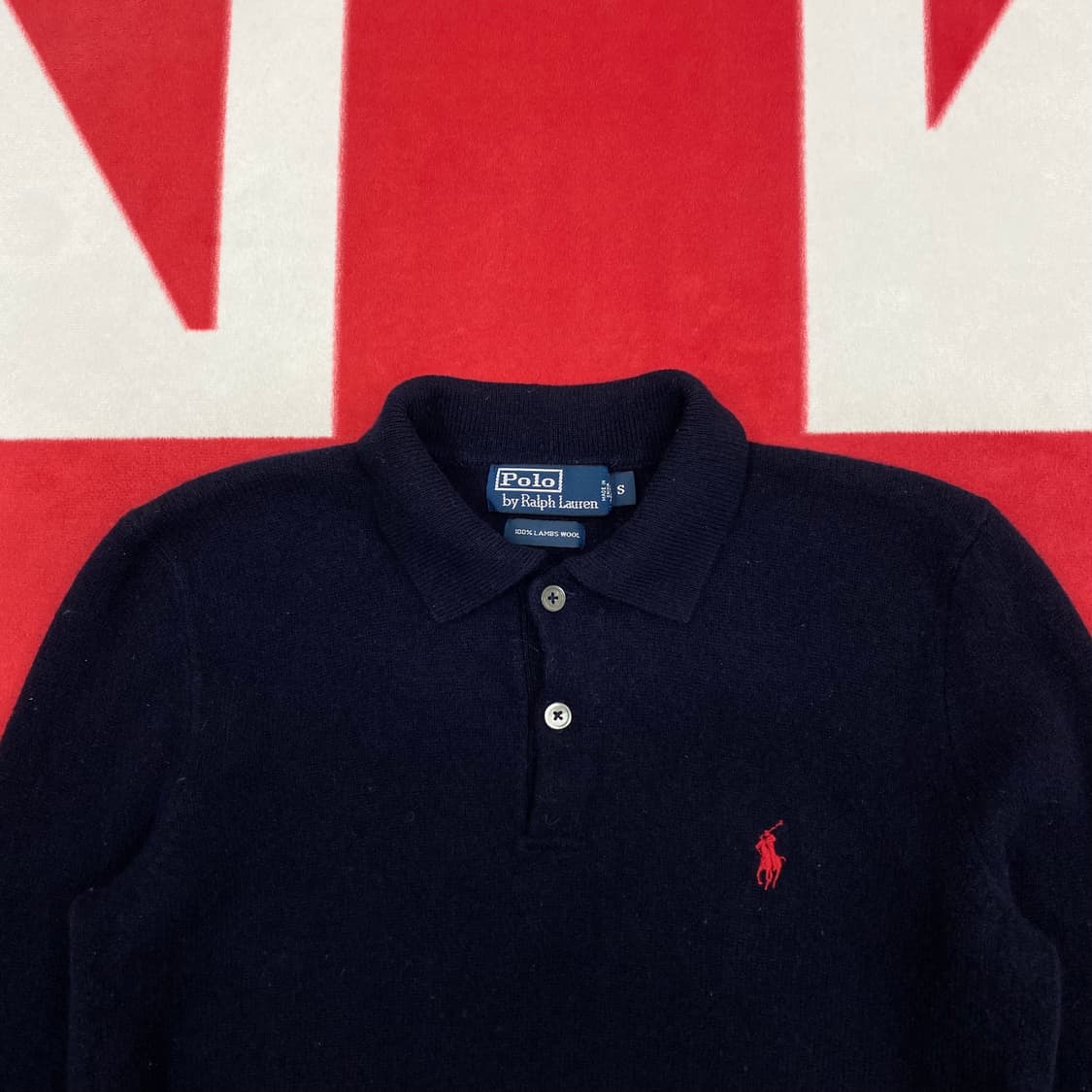 폴로 카라 니트 S 상품이미지3