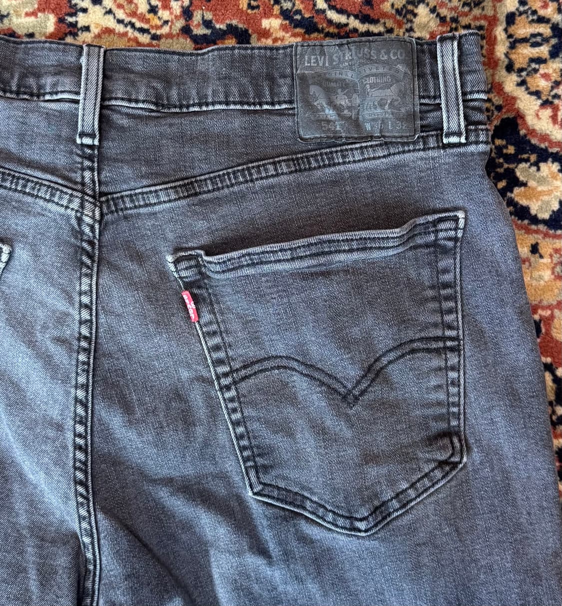 빈티지 리바이스 541 블랙 진 데님 36 (687) 상품이미지3