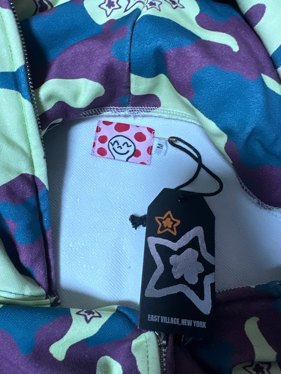 [M] 스타팀 STAR CAMO FULL ZIP HOODIE 스타팀집업 상품이미지7