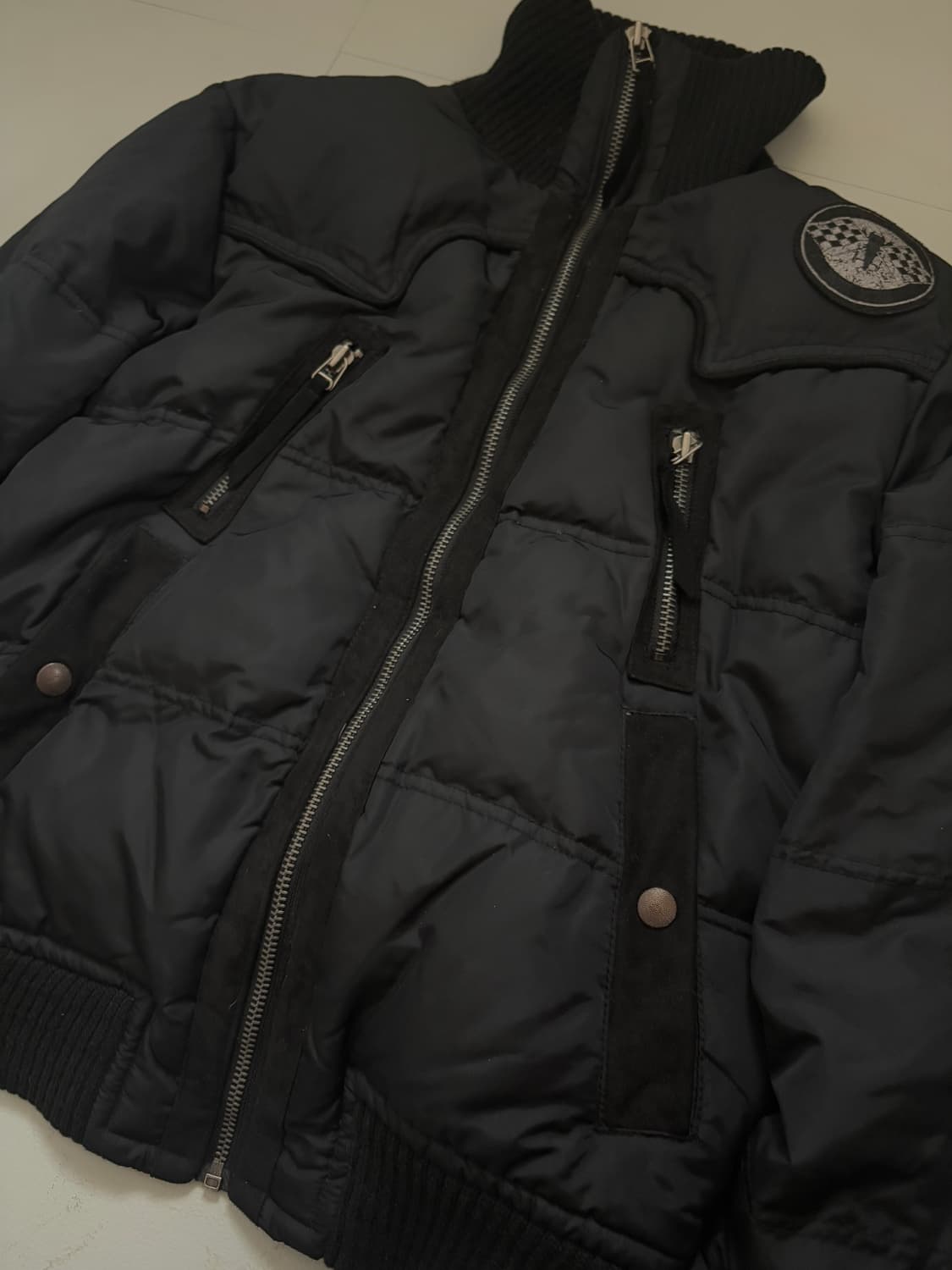 • Black Buckaroo ma-1 Detail High-neck P 상품이미지6