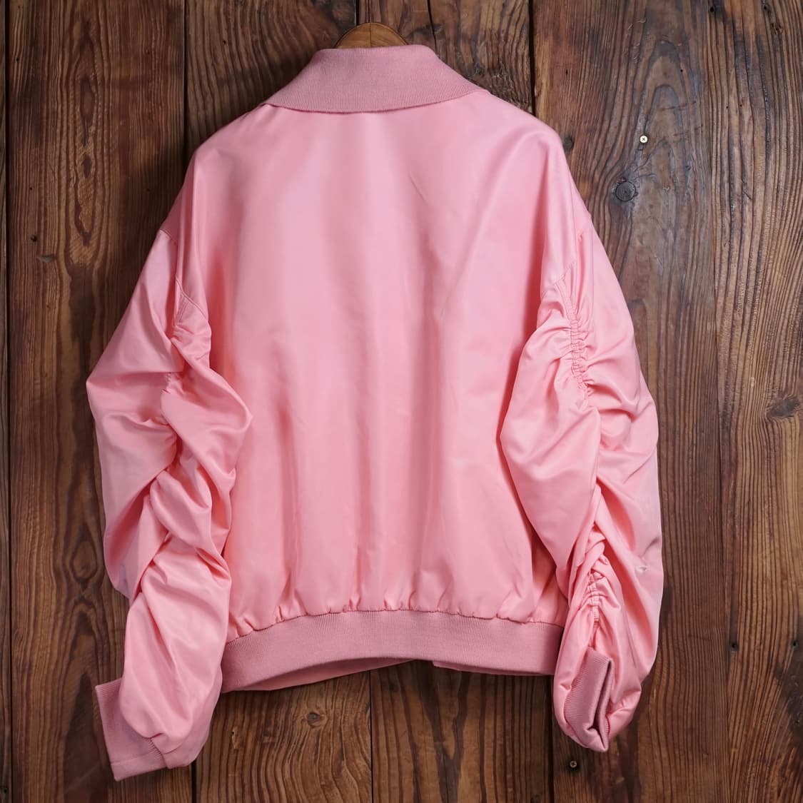 Birrot 셔링 봄버 자켓 상품이미지6