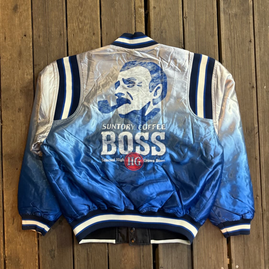 산토리 BOSS 보스 커피 블루종 자켓 상품이미지1