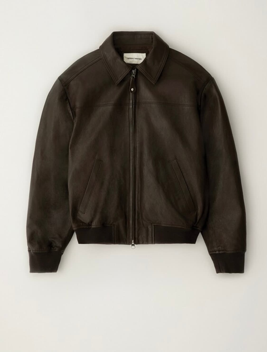 낫띵리튼 레더자켓 Martino leather blouson (Dark 상품이미지1