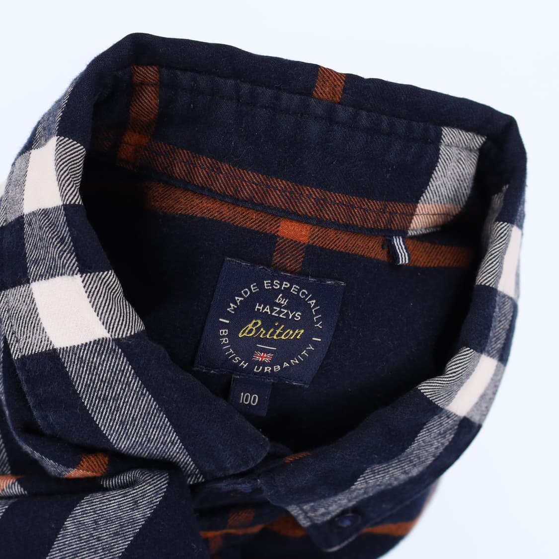 [100] 헤지스 고급라인 브리튼 체크 셔츠 남방 3823 상품이미지5