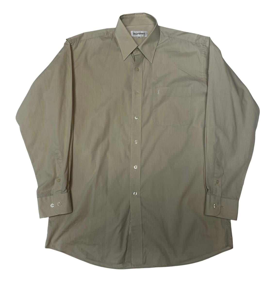 입생로랑 뿌르옴므 베이지솔리드셔츠 95 상품이미지1