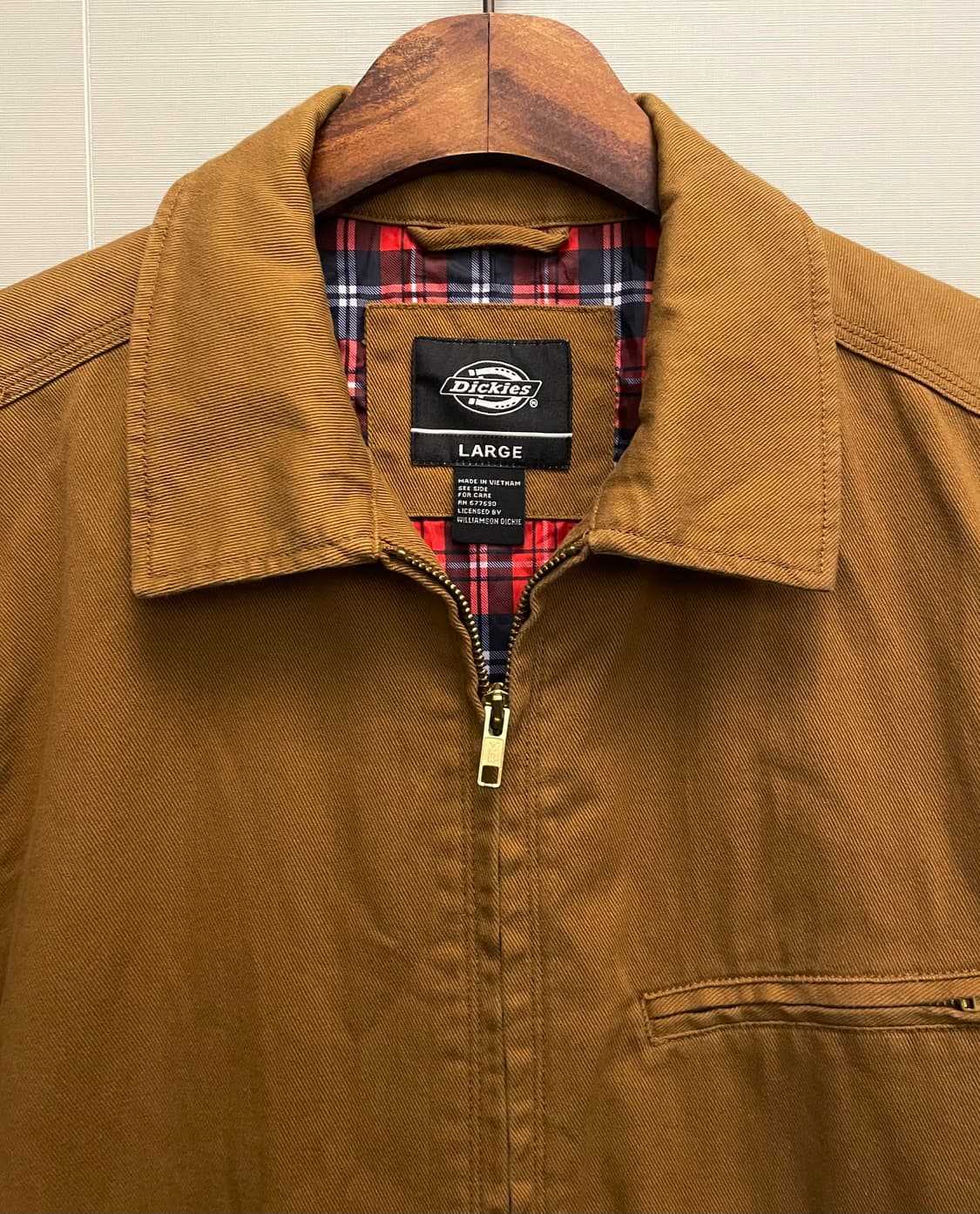 (L)Dickies 디키즈 아이젠하워 워크자켓 브라운 카멜 상품이미지3