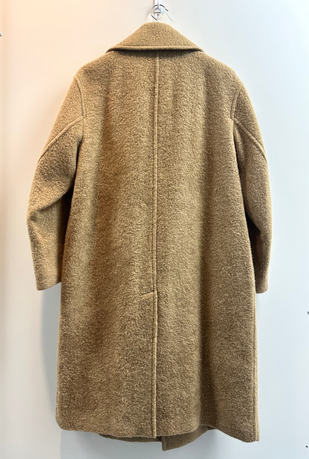 타임옴므 알파카 카멜 코트 (100, 민트급) 상품이미지7