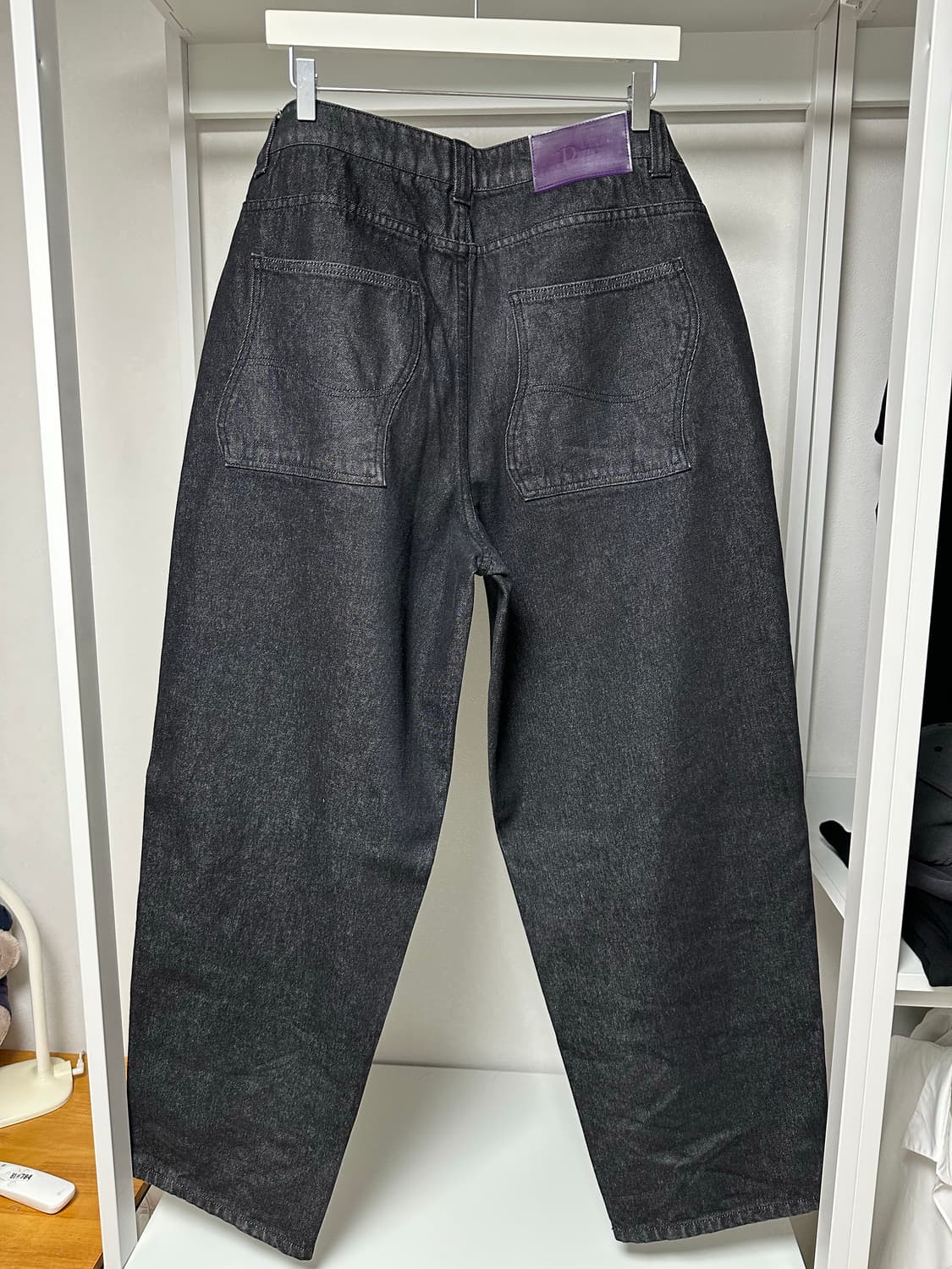 다임 인디고 배기 데님 팬츠 36 급처 상품이미지5