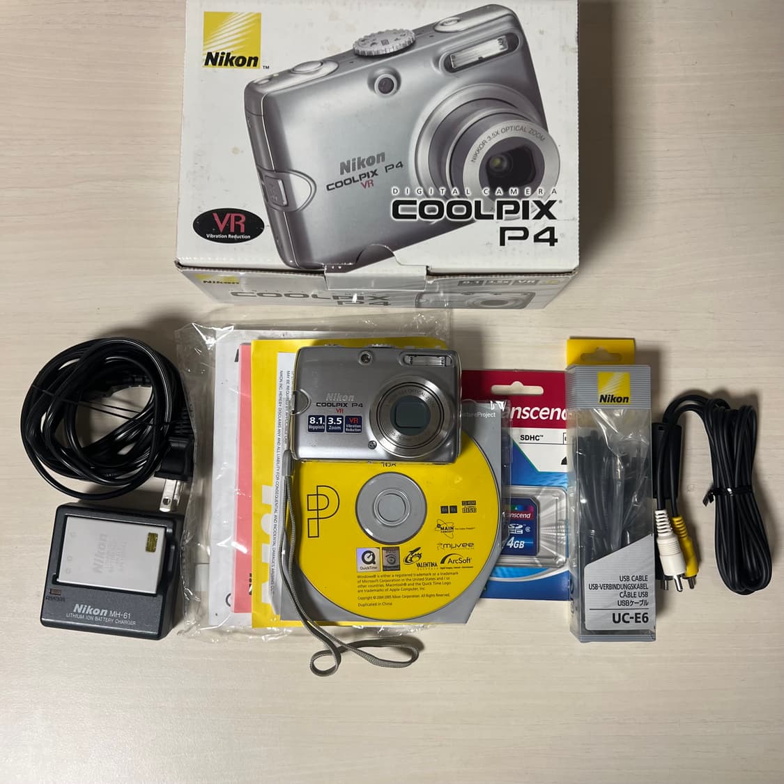 *풀박스*Nikon p4(p3)쿨픽스 니콘 p4 빈티지 디카 상품이미지6