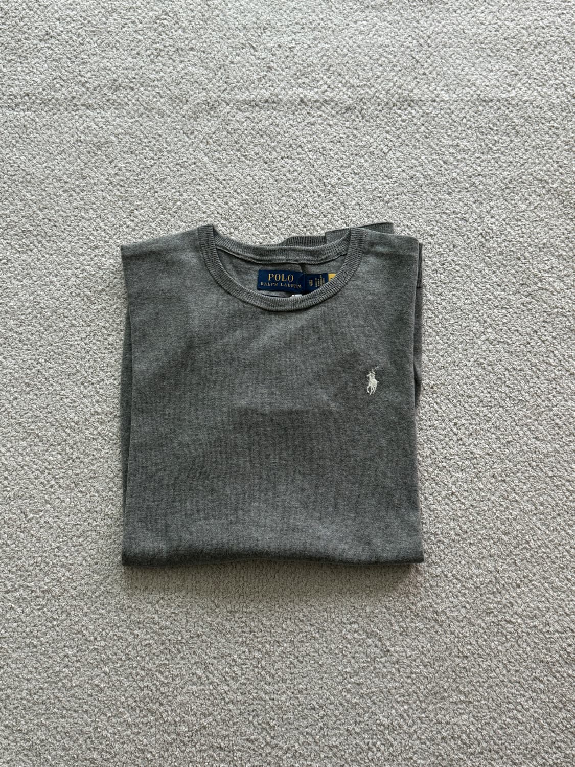 (새상품/정품) 폴로 피마코튼 라운드니트(여성XS) 상품이미지1