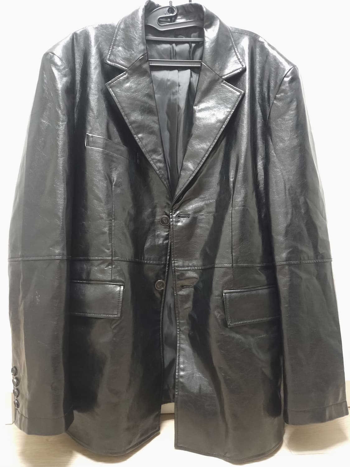 쿠어 레더 자켓 상품이미지1