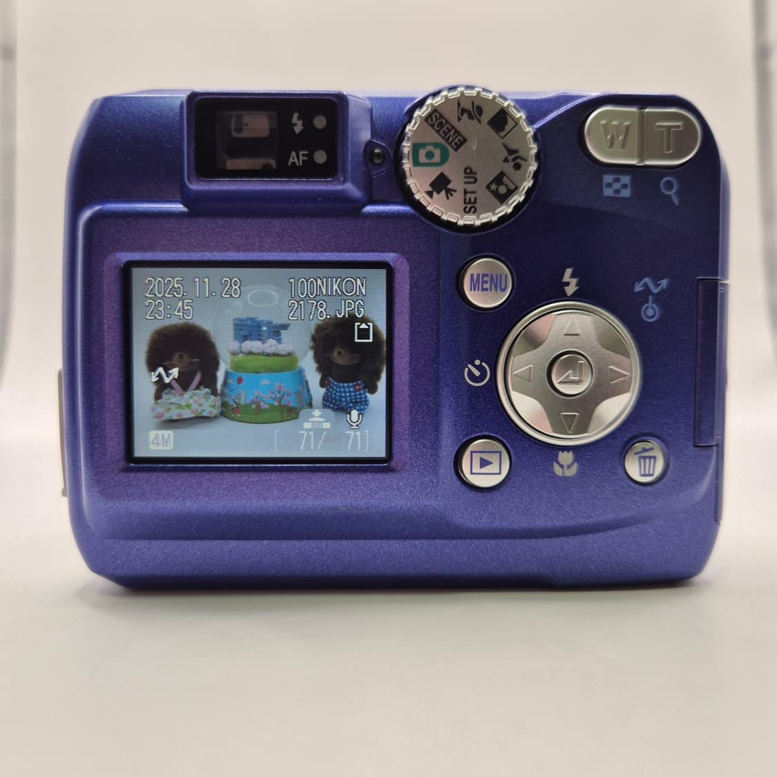 미품💙 니콘 쿨픽스 Coolpix 4100 블루 상품이미지2