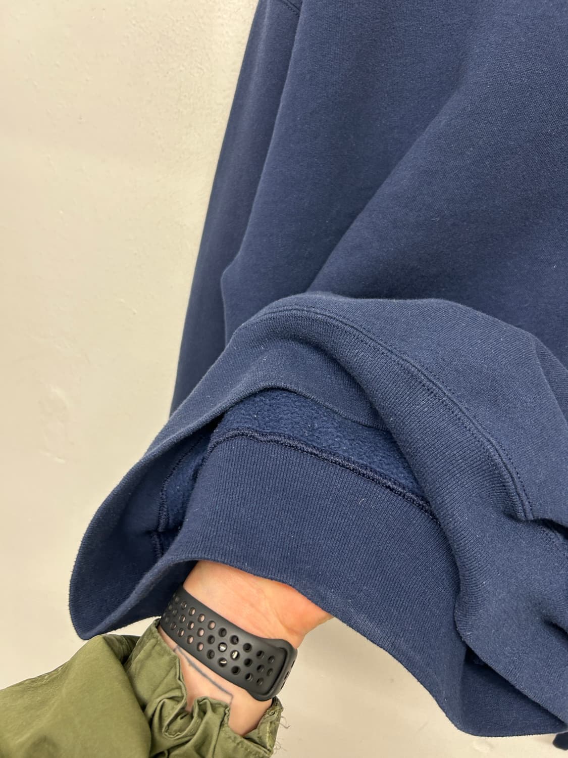 90s USA 러셀 Navy 네이비 맨투맨 티셔츠 상품이미지4