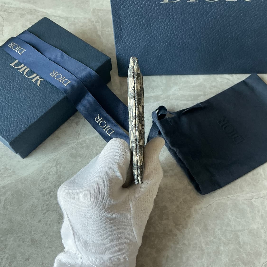 [정품] 디올 오블리크 카드지갑 새상품급 상품이미지6