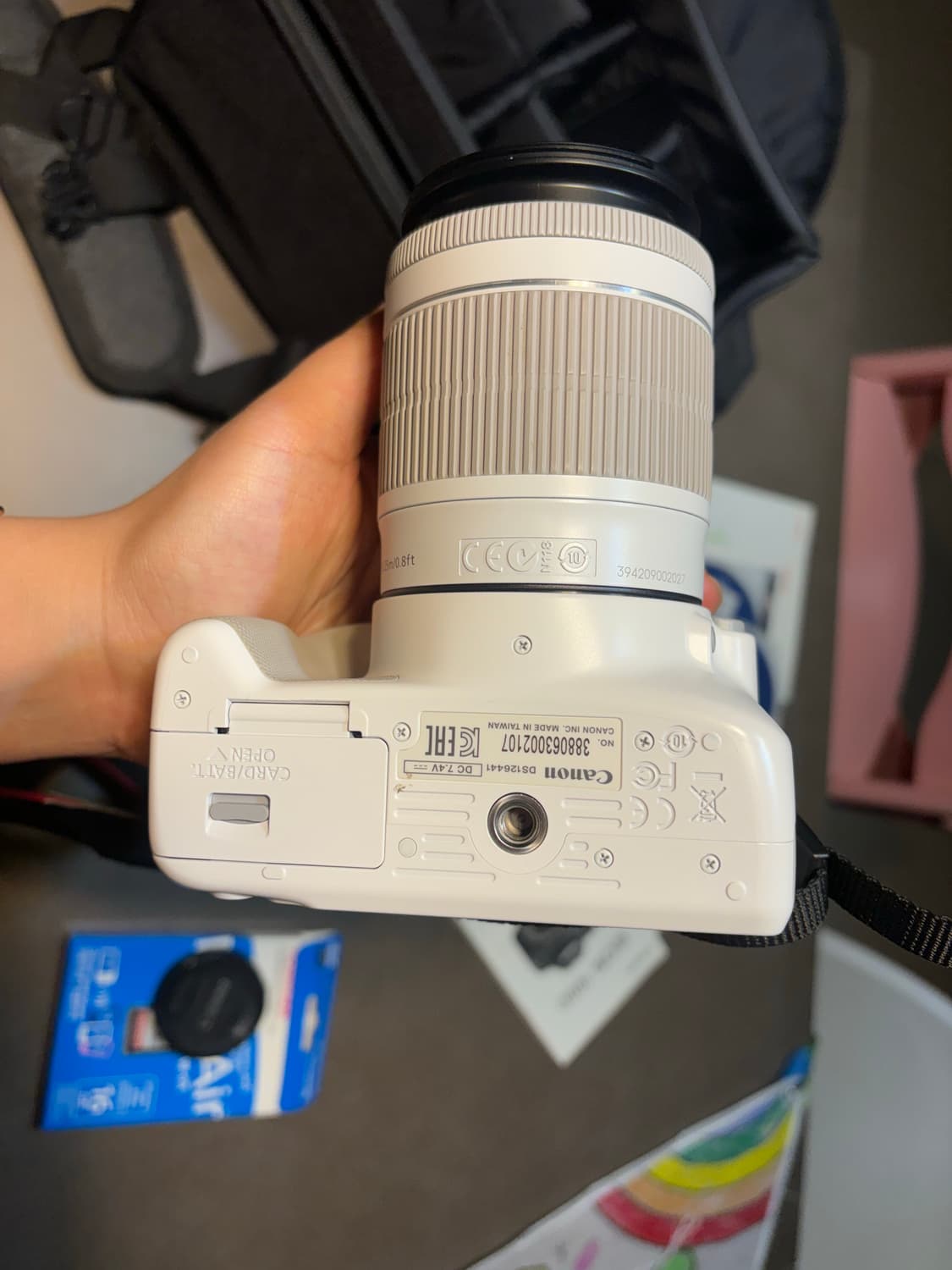 캐논 EOS 100D 화이트 DSLR 카메라 상품이미지6